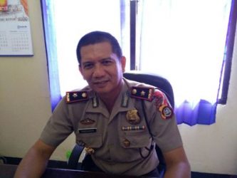 Kepala kepolisian Resor (Polsek) Poasia, Komisaris Polisi (Kompol) Haeruddin S. Sos. FOTO : ONNO