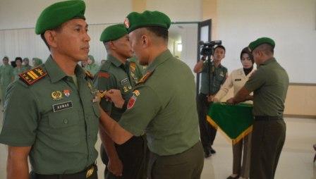 Danrem 143/Halu Oleo, Pimpin Korps Raport Kenaikan Pangkat