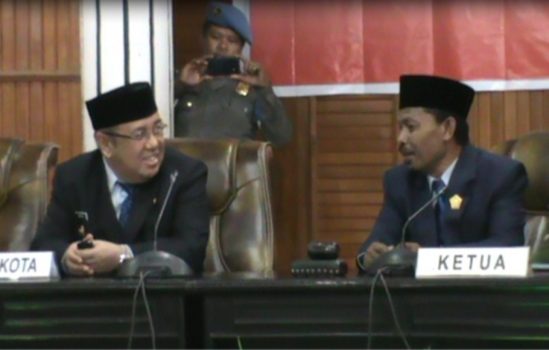 Paripurna Terakhir Buat Walikota Kendari Ir. Asrun