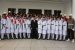 Surunuddin Dangga Saat Fhoto Bersama Dengan 75 Orang Anggota Paskibra. FOTO : MAHIDIN