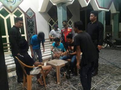Patroli balapan liar yang dilaksanakan tim Satuan Sabhara Polres Bantaeng. FOTO : SYAMSUDDIN