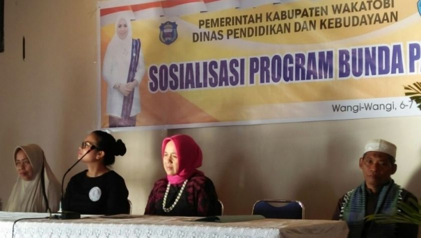 Disdikbud Wakatobi Gelar Sosialisasi Paud 