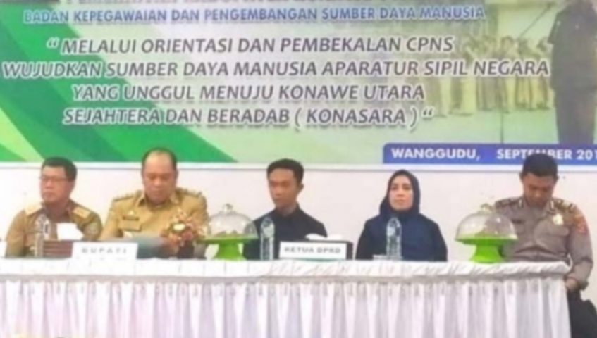 Buka Orientasi CPNS Konut, Bupati Ruksamin Tekankan Profesionalitas