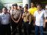 Wakil Rektor Bidang Kemahasiswaan dan Alumni, La Ode Ngkoimani saat menemui massa pengunjuk rasa dari KBM UHO. FOTO : LM FAISAL