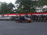 Pimpin HUT Bhayangkara ke-71,&nbsp;Kapolda Sampaikan Amanat Kapolri