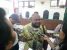 Gobay, selaku kuasa hukum dari LBH Yogyakarta memberikan keterangan pers atas vonis terhadap kliennya di PN Yogyakarta. FOTO : NADHIR ATTAMIMI
