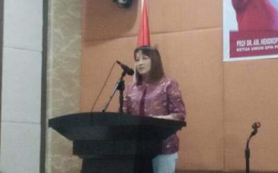 Ketua DPK PKPI Bantaeng herlina Aris. FOTO : SYAMSUDDIN