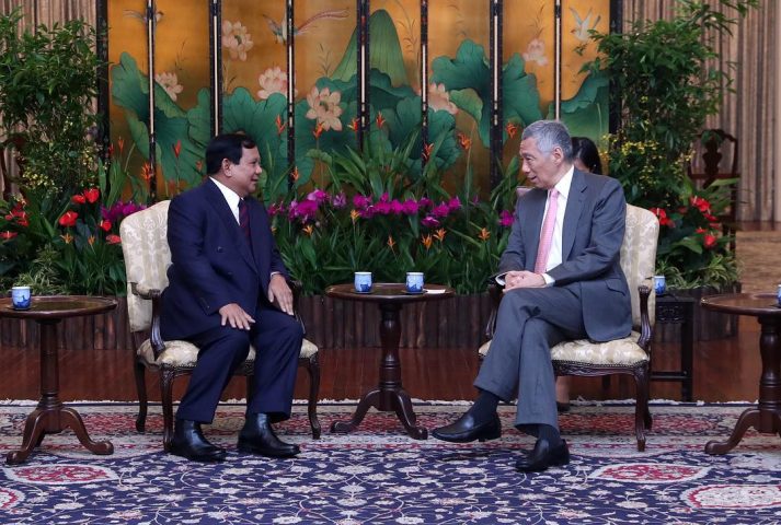 PM Singapura Doakan Terbaik untuk Prabowo Subianto di Pilpres 2019