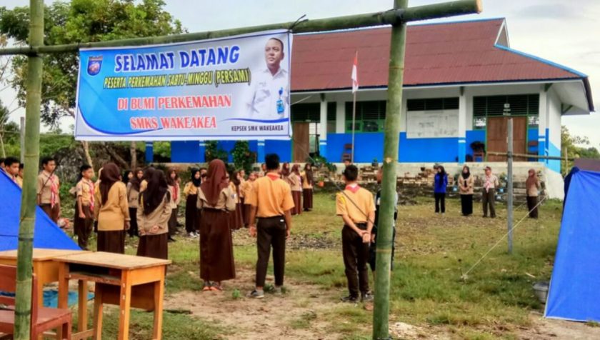 Bangun Kemandirian, Puluhan Kader Pandu Antusias Ikuti Persami