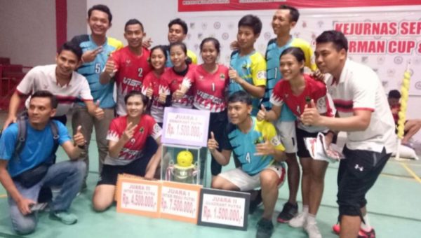 Atlet Sepak Takraw Jateng Sapu Bersih Dua Emas