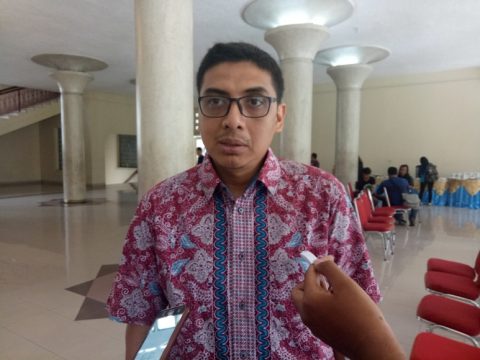 Aktifis Pukat UGM. FOTO : NADHIR ATTAMIMI
