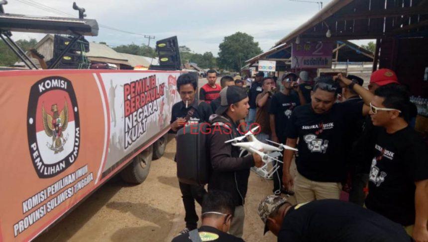 Pakai Tronton KPU Sultra Gelar Sosialisasi Lintas Kabupaten﻿