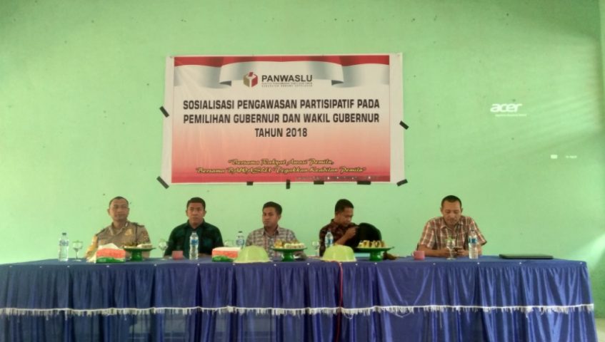 Panwas Konkep Ajak Masyarakat Awasi Pelaksanaan Pilgub 2018