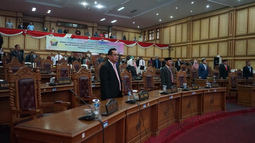 Ketua DPRD Sultra: HUT Sultra Merupakan Kalender Lokal 