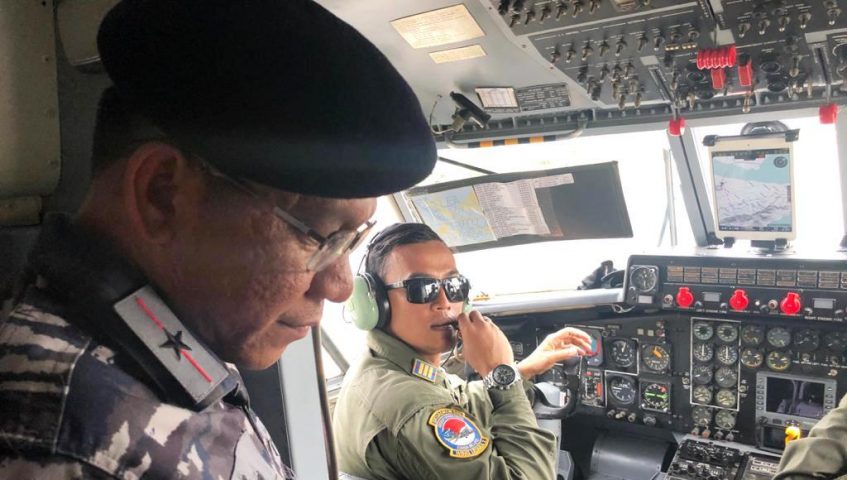 Pastikan Keamanan, Danguspurla Patroli Perbatasan RI Gunakan Cassa TNI AL