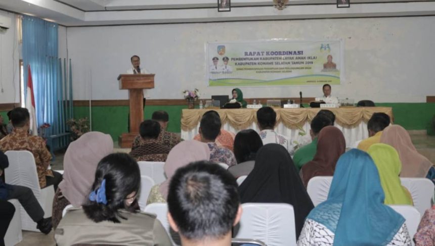 Pembentukan KLA, Konsel Siapkan Pembangunan Taman Bermain Anak ﻿