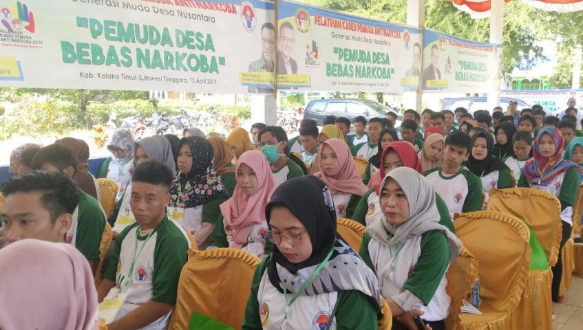 Pemkab Koltim Ajak Kader Pemuda Anti Narkoba Bersinergi Berantas Narkoba