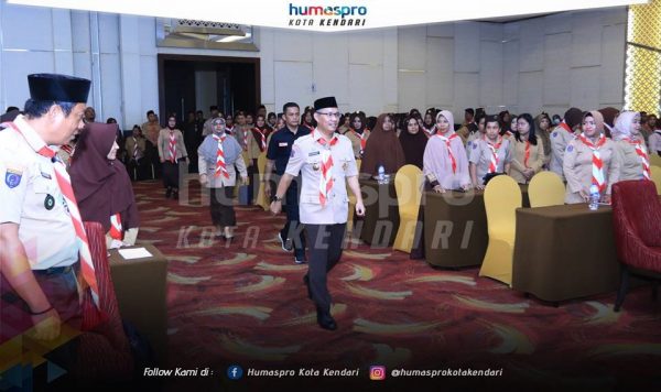 Pengukuhan Pengurus Pramuka