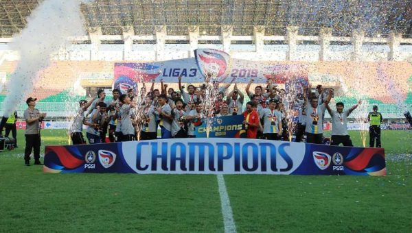 Tundukan PSKC Cimahi 3-1, Persijap Juara Liga 3