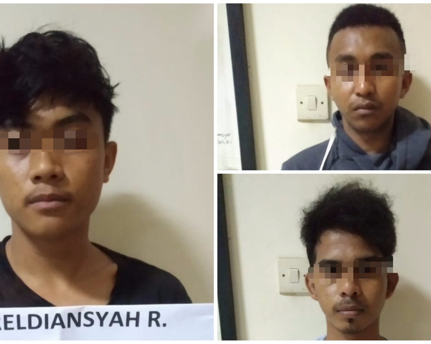 Tiga Pria Pengedar Sabu Berhasil Diringkus