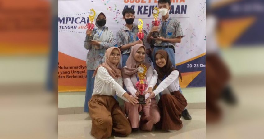 SMA Muhammadiyah 2 Mayong Dapatkan 4 Juara di Olympicad Jateng