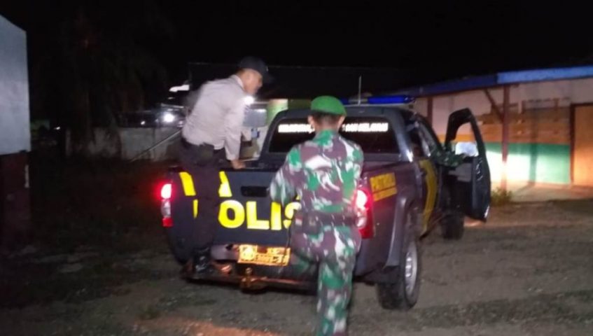 Jelang Pemilu 2019, Polri/TNI di Koltim Intens Patroli ﻿