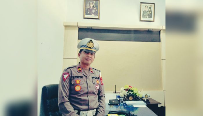 Kurangi Angka Kecelakaan dan Pelanggaran Lalulintas di Muna, IPTU Yusran: Mari Bekerjasama