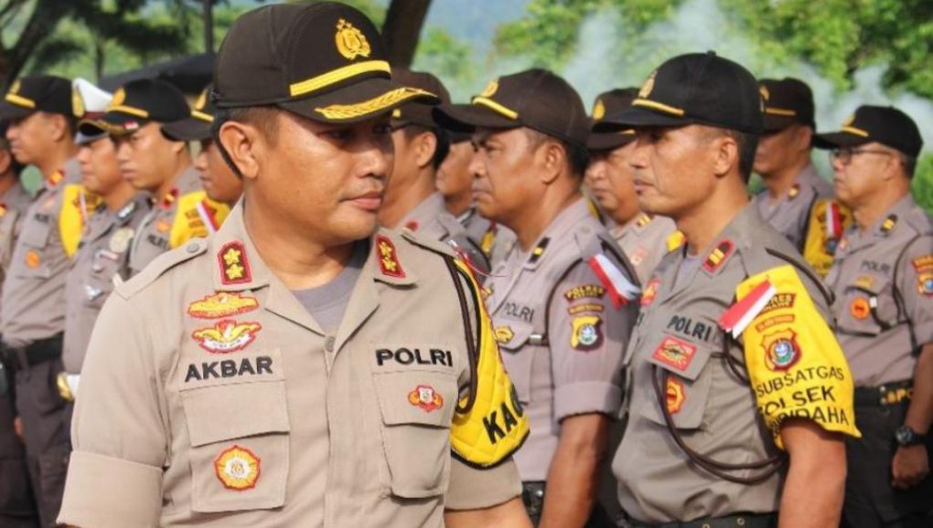Polres Konawe Gelar Ops Mantap Brata, Rompi Anti Peluru jadi Tontonan Warga ﻿