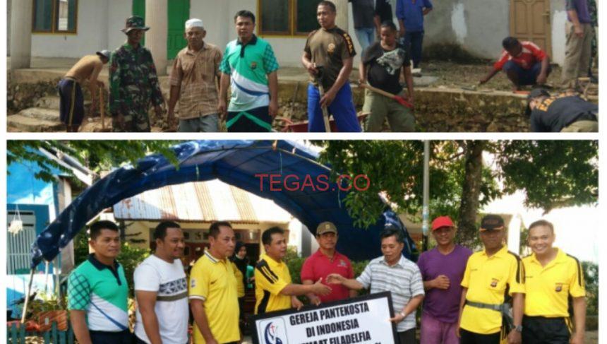 Polres Muna Lakukan Bakti Sosial di Rumah Ibadah﻿