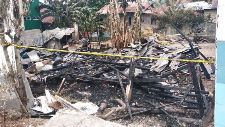 Polres Selidiki Kebakaran Rumah di Baubau﻿