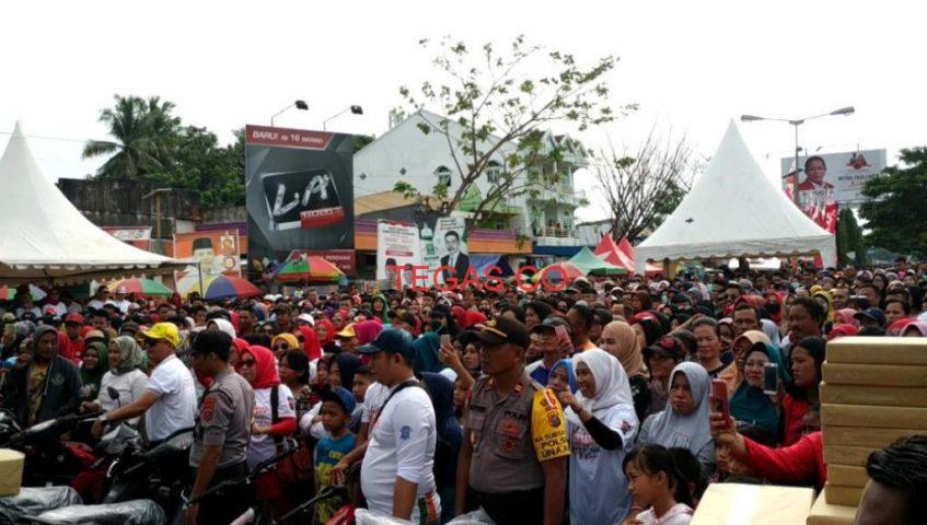 Puluhan Ribu Masyarakat Konawe Meriahkan Milenial Road Safety Festival﻿