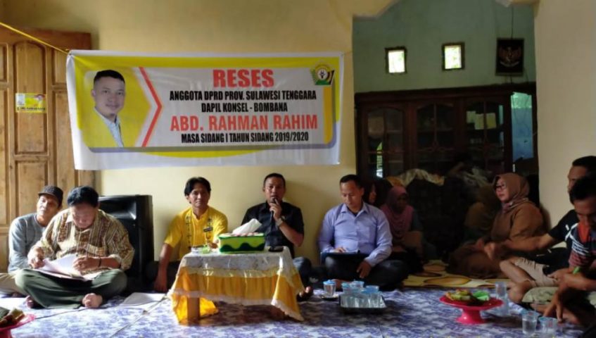 Rahman Rahim Siap Jembatani Aspirasi Warga Konsel