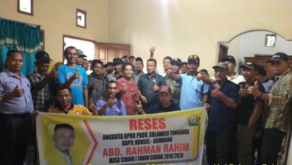 Rahman Rahim Siap Jembatani Aspirasi Warga Konsel