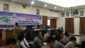 Pengamanan Mudik Lebaran, Polda Sultra Gelar Rapat Koordinasi
