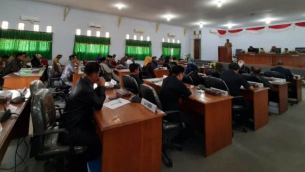 DPRD Baubau Gelar Rapat Paripurna Perdana