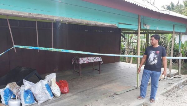 BNN RI Ganti Rugi Rumah Yang Diseruduk Mobil Pembawa 30 Kg Sabu