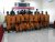 15 Tersangka pengedar dan pengguna Narkoba yang di amankan Polisi. FOTO : ROBY SINAGA