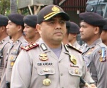 Kapolres Langsa AKBP Iskandar,Za,Sik,