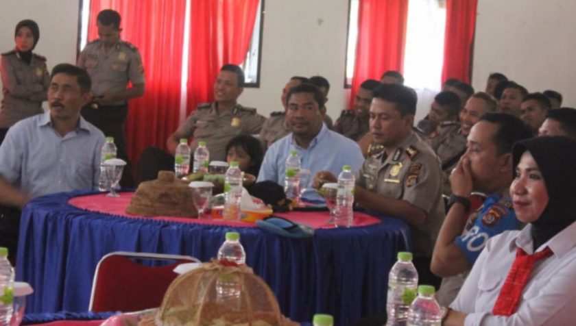 Sambut Hari Jadi ke 70, Polwan Polres Muna Gelar Nobar