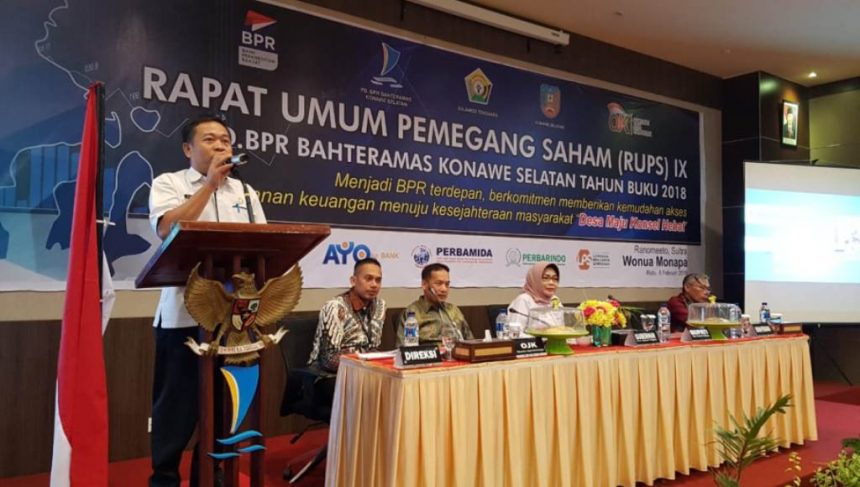 RUPS, Kepala BKAD Konsel: Perbankan Memiliki Peranan Meningkatkan Kesejahteraan ﻿