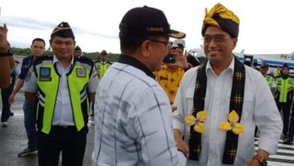 Menhub Tinjau Bandara Matahora di Wakatobi