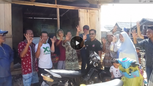 Warga Pesisir Bajo Poleang Bombana Antusias Sambut Cagub Ini