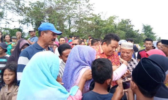 Rusman Emba Mulai Turun Gunung Sosialisasi