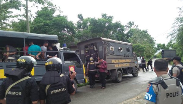 81 Terduga Perusuh di Buton Diamankan di Polda Sultra
