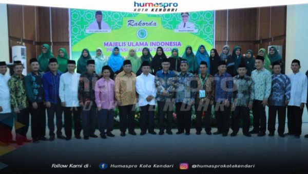 Wali Kota Kendari Hadiri Rakor MUI﻿