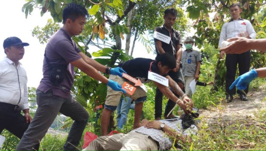 Rekonskonstruksi Pembunuhan dan Pemerkosaan di Kolut Peragakan 31 Adegan﻿