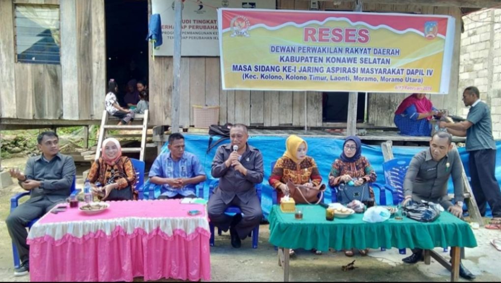 Reses di Desa Batu Jaya-Laonti, Masyarakat Keluhkan Lapangan Pekerjaan Yang Sulit﻿