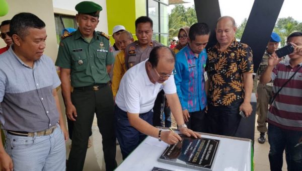 Resmikan Puskesmas Motaha Bupati Konsel Janji Tingkatkan Alat Kesehatan﻿