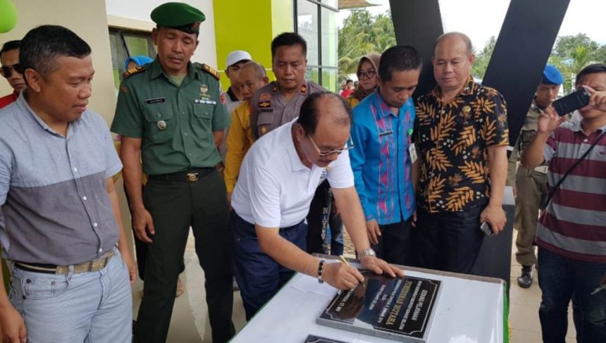 Resmikan Puskesmas Motaha Bupati Konsel Janji Tingkatkan Alat Kesehatan﻿