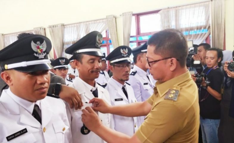 Lantik 123 Desa Terpilih, Ini Pesan Bupati Konawe